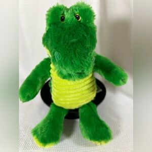 Plushology the RGU Group green alligator plush
